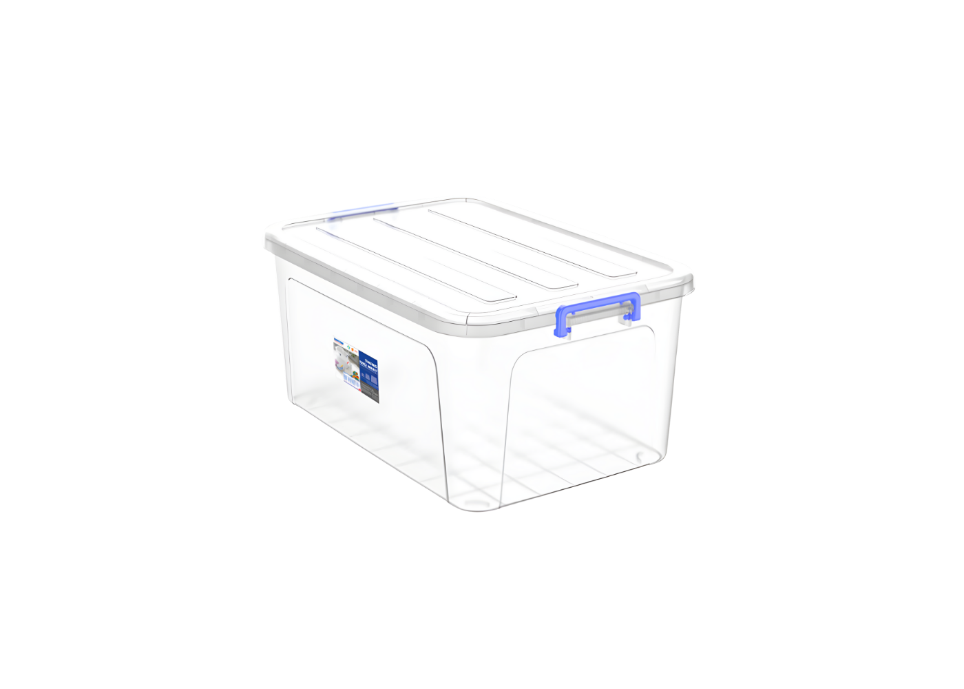 Thùng nhựa chữ nhật 90L Duy Tân 1244